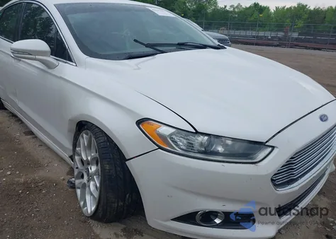 2014 Ford Fusion Titanium z USA, uszkodzony, nr VIN 3FA6P0K91ER146373